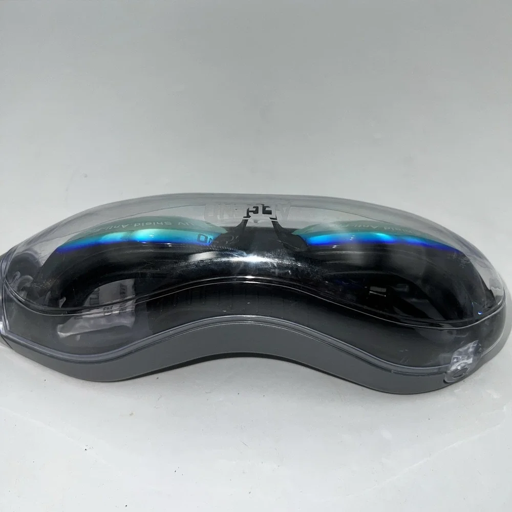 AEGEND Swimming Googles with Case No Leak UV Anti-Fog‎ -- NEW